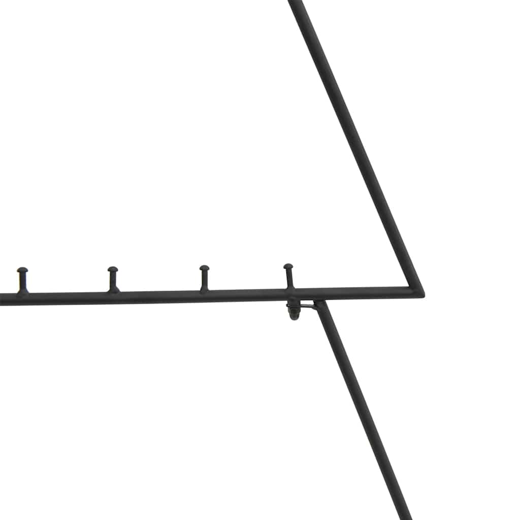 Kerstdecoratie kerstboom 125 cm metaal zwart is nu te koop bij PeponiXL, paradijselijk wonen!