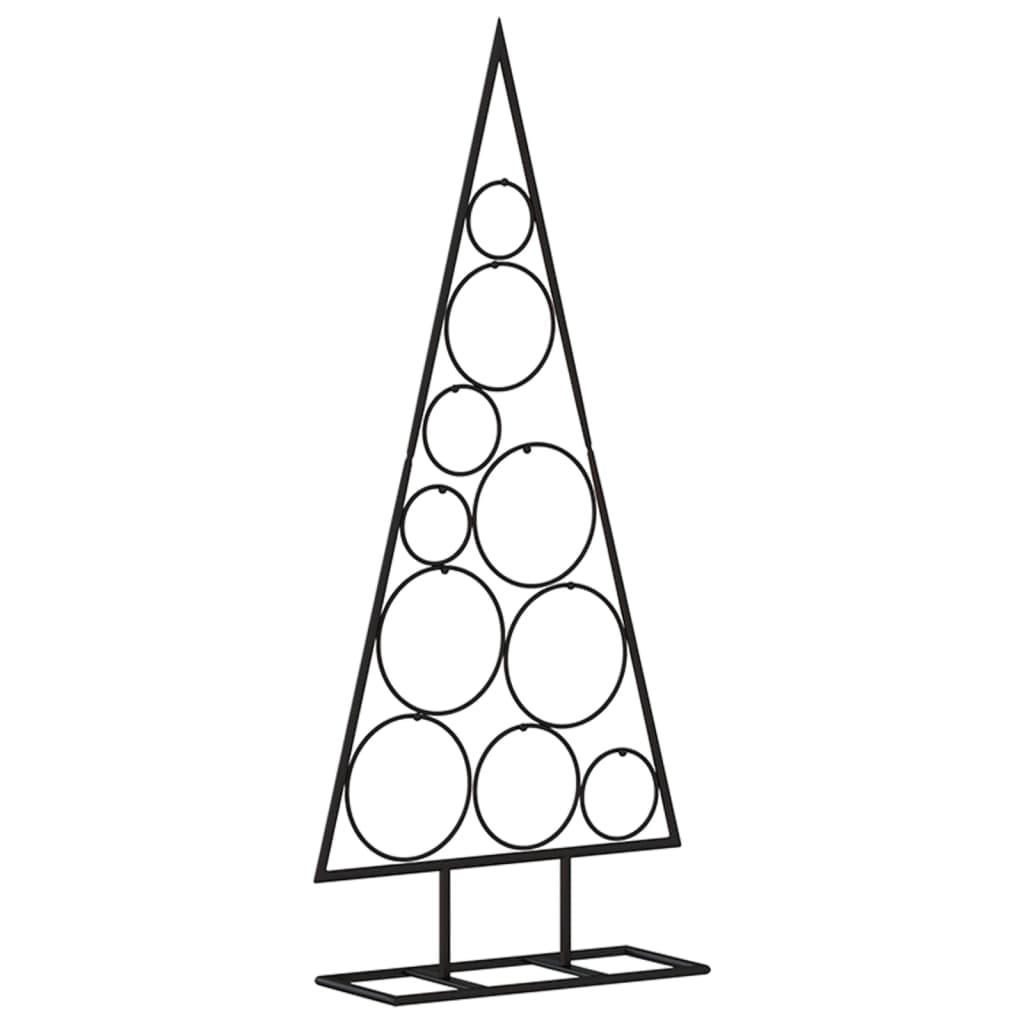 Kerstdecoratie kerstboom 90 cm metaal zwart is nu te koop bij PeponiXL, paradijselijk wonen!