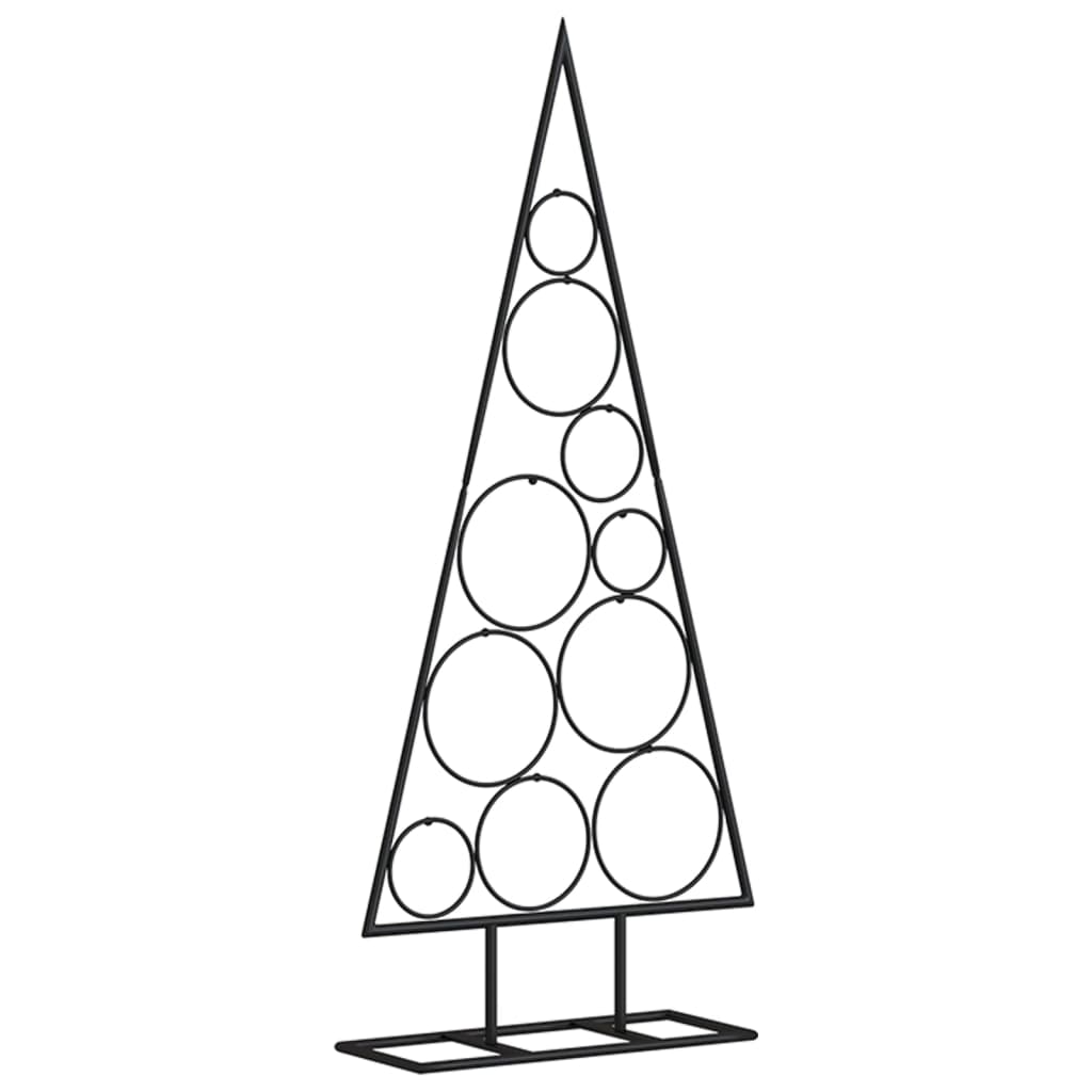 Kerstdecoratie kerstboom 90 cm metaal zwart is nu te koop bij PeponiXL, paradijselijk wonen!