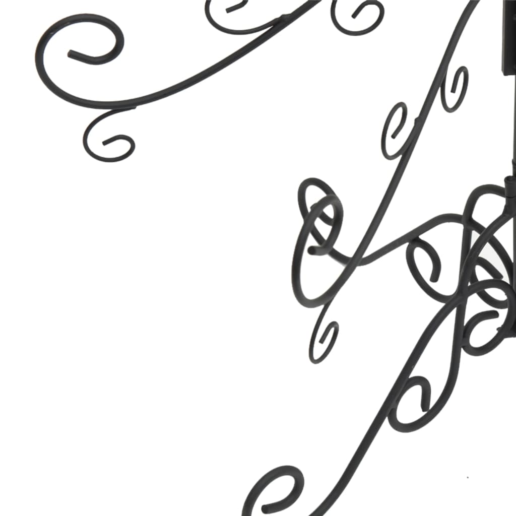 Kerstdecoratie kerstboom 150 cm metaal zwart is nu te koop bij PeponiXL, paradijselijk wonen!