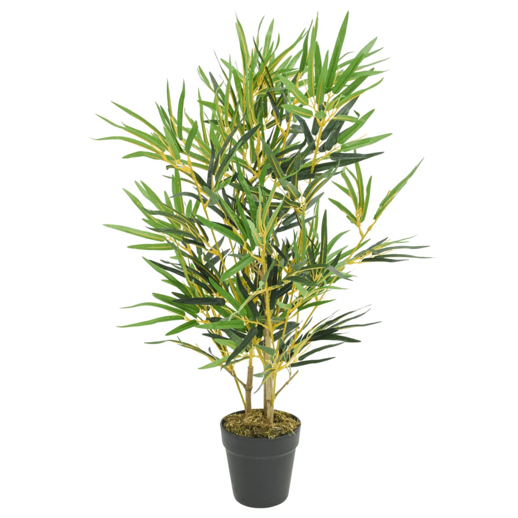 Kunstplant bamboe 368 bladeren 80 cm groen is nu te koop bij PeponiXL, paradijselijk wonen!