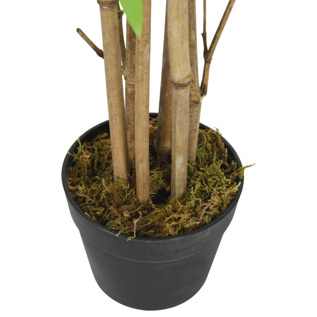 Kunstplant bamboe 828 bladeren 150 cm groen is nu te koop bij PeponiXL, paradijselijk wonen!