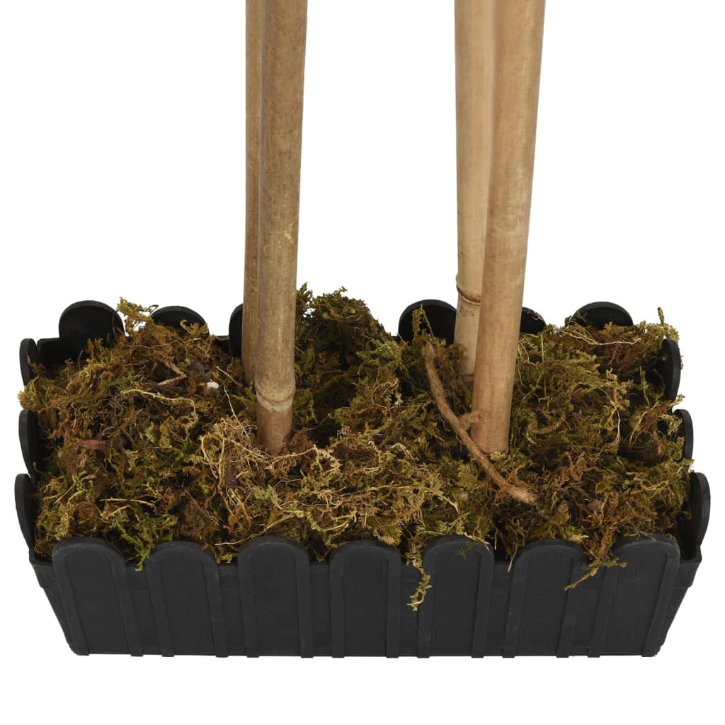 Kunstplant bamboe 380 bladeren 80 cm groen is nu te koop bij PeponiXL, paradijselijk wonen!