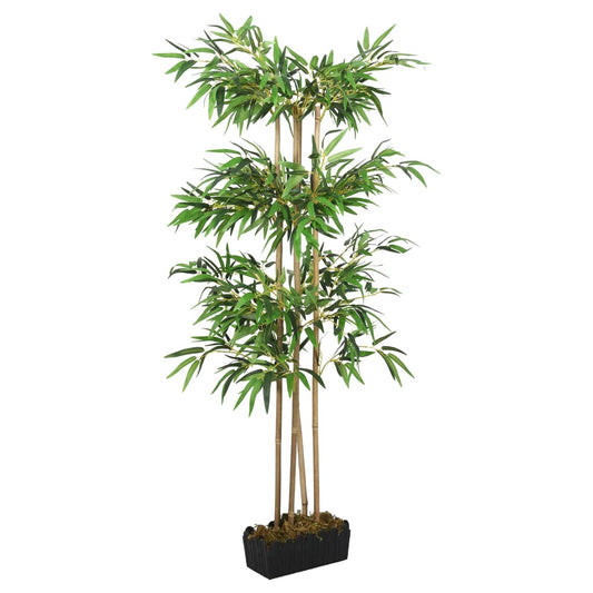 Kunstplant bamboe 1216 bladeren 180 cm groen is nu te koop bij PeponiXL, paradijselijk wonen!