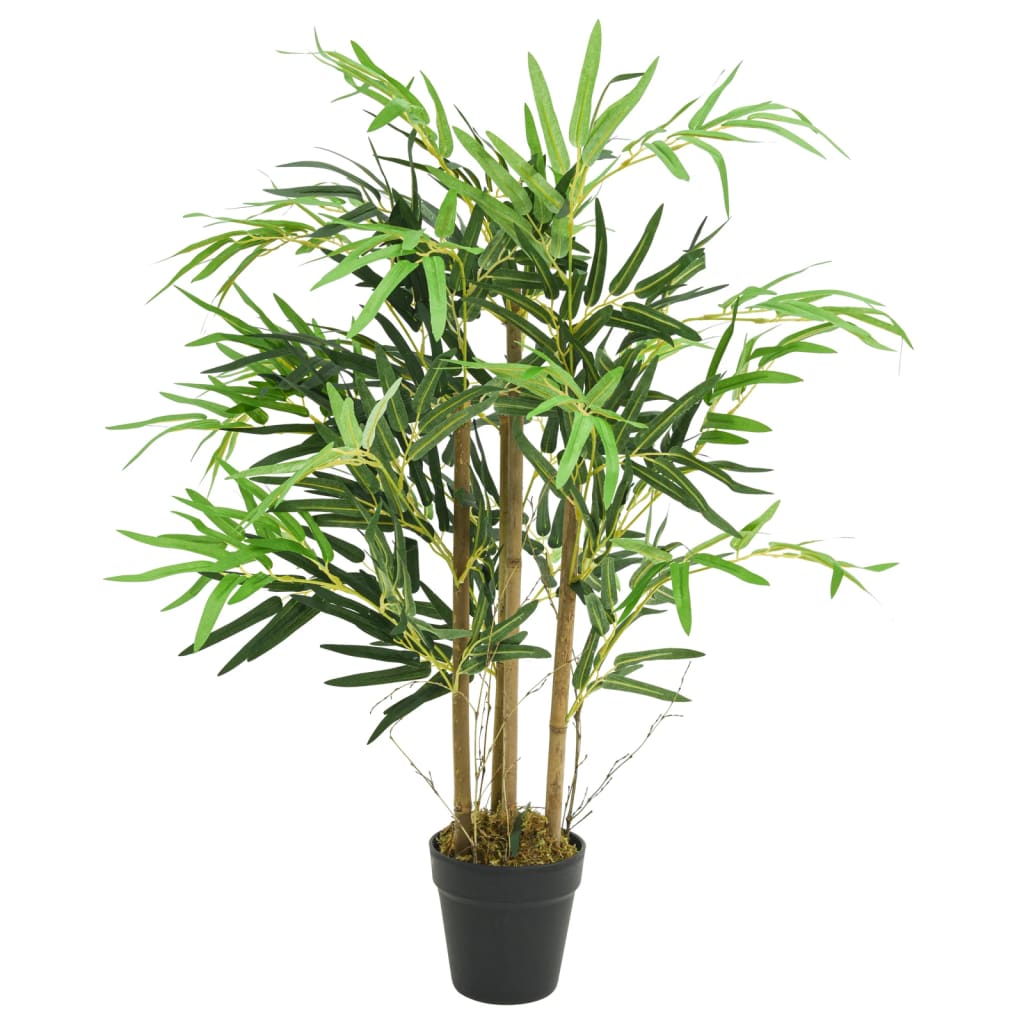 Kunstplant bamboe 500 bladeren 80 cm groen is nu te koop bij PeponiXL, paradijselijk wonen!