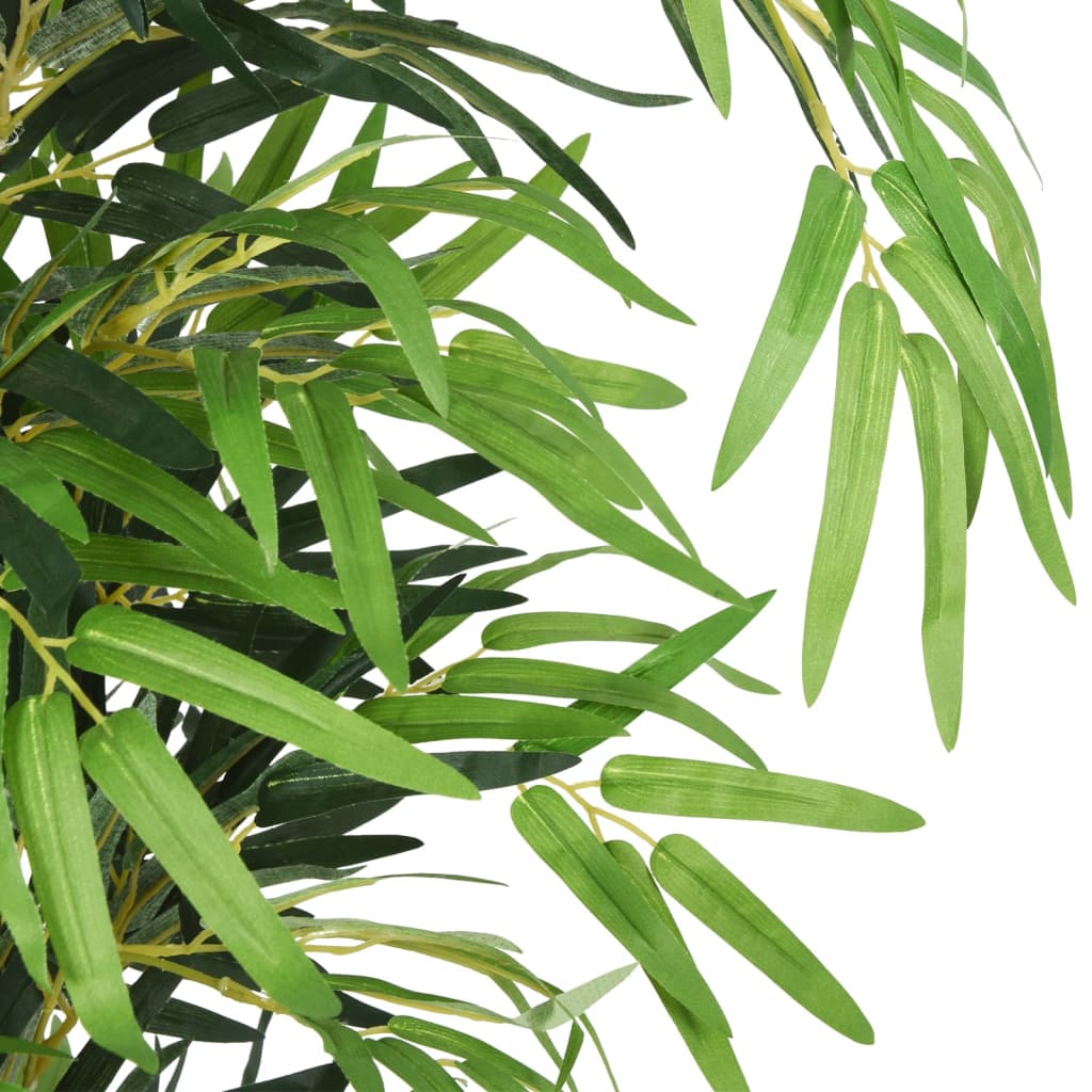 Kunstplant bamboe 1095 bladeren 150 cm groen is nu te koop bij PeponiXL, paradijselijk wonen!