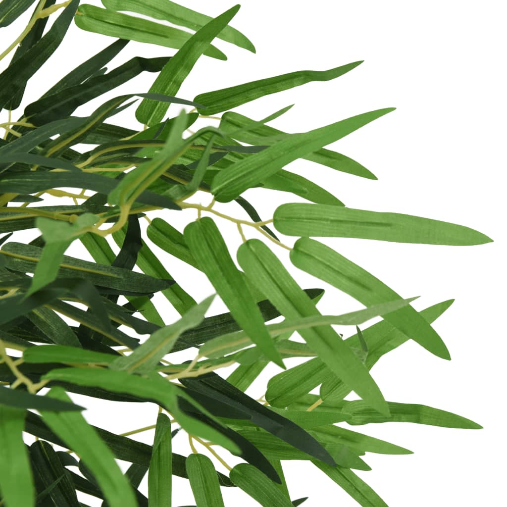 Kunstplant bamboe 730 bladeren 120 cm groen is nu te koop bij PeponiXL, paradijselijk wonen!