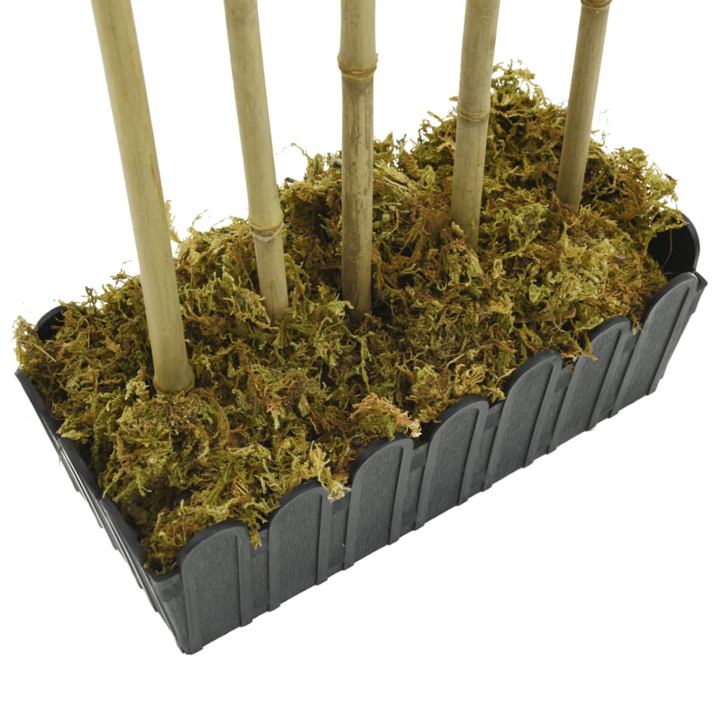 Kunstplant bamboe 730 bladeren 120 cm groen is nu te koop bij PeponiXL, paradijselijk wonen!