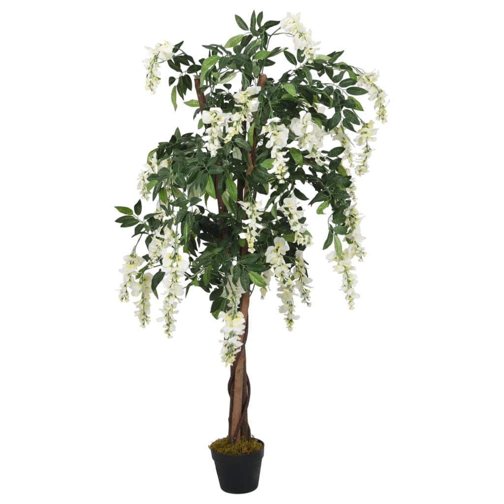 Kunstboom wisteria 560 bladeren 80 cm groen en wit is nu te koop bij PeponiXL, paradijselijk wonen!
