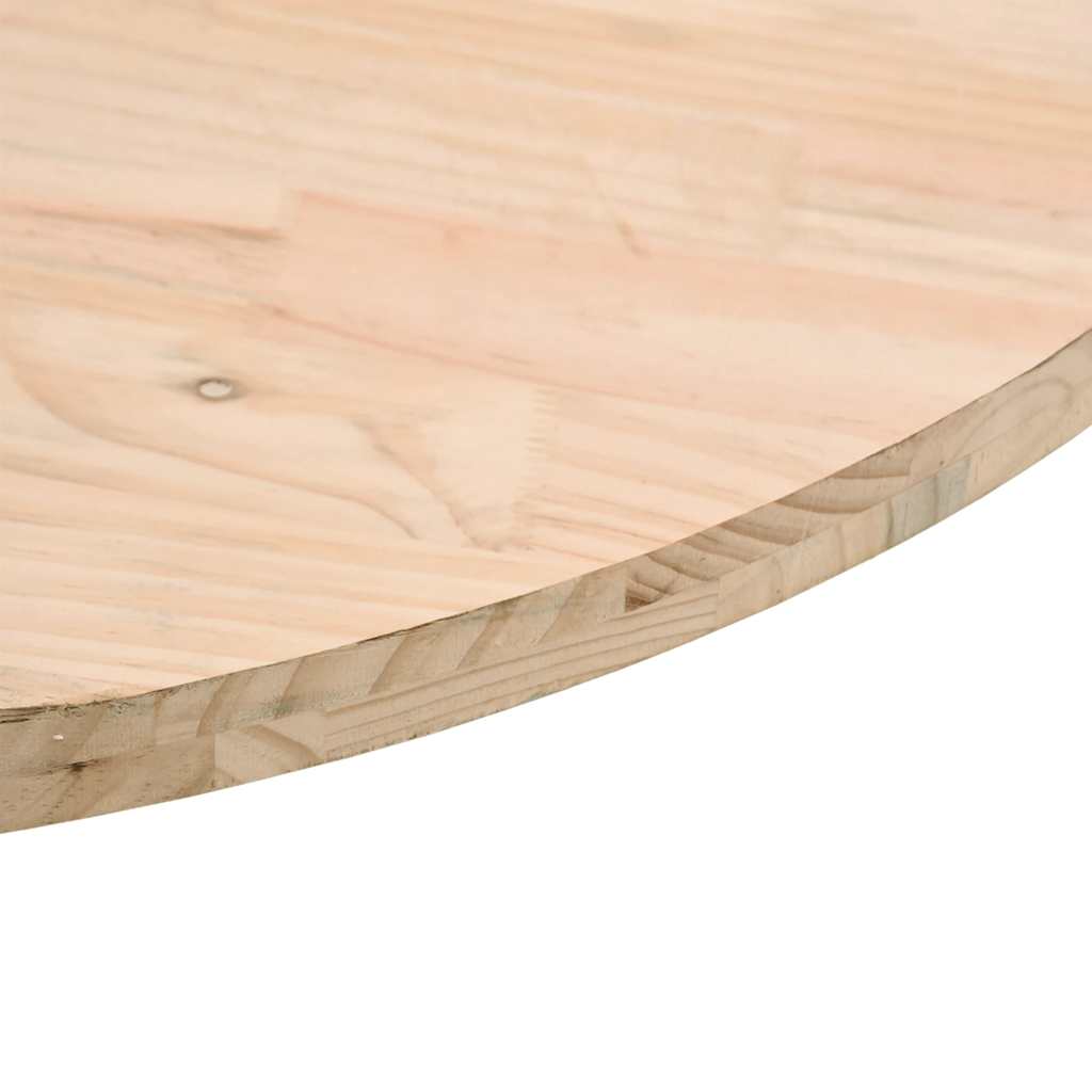 Tafelblad rond Ø80x3 cm massief grenenhout is nu te koop bij PeponiXL, paradijselijk wonen!