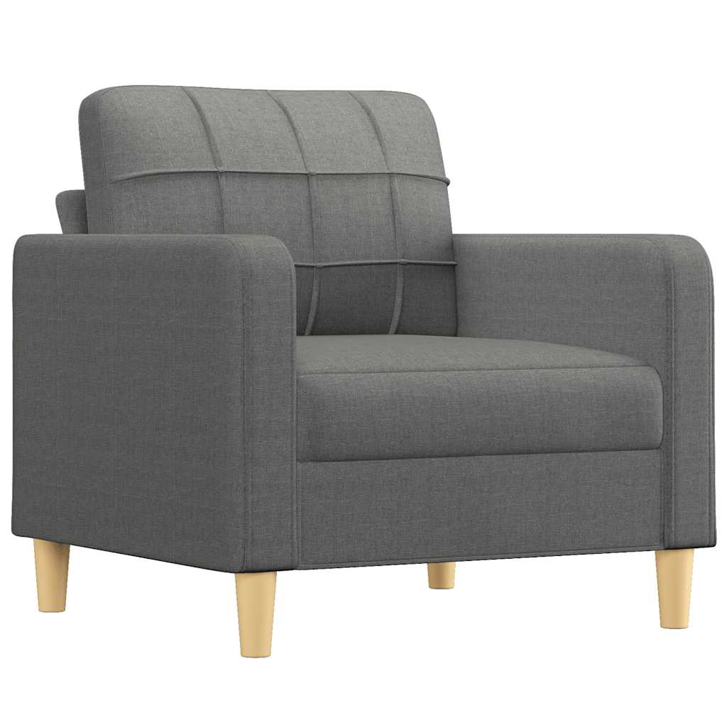 Fauteuil 60 cm stof donkergrijs is nu te koop bij PeponiXL, paradijselijk wonen!