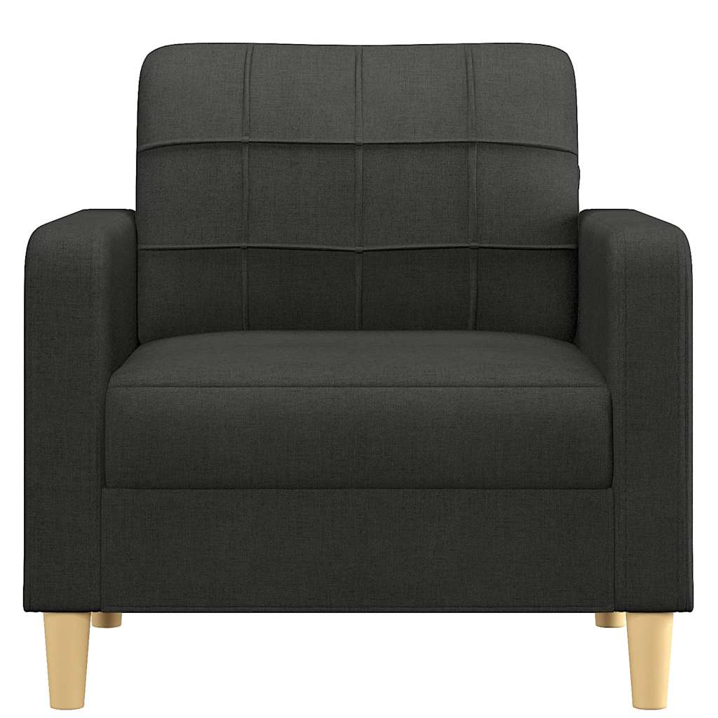 Fauteuil 60 cm stof zwart is nu te koop bij PeponiXL, paradijselijk wonen!