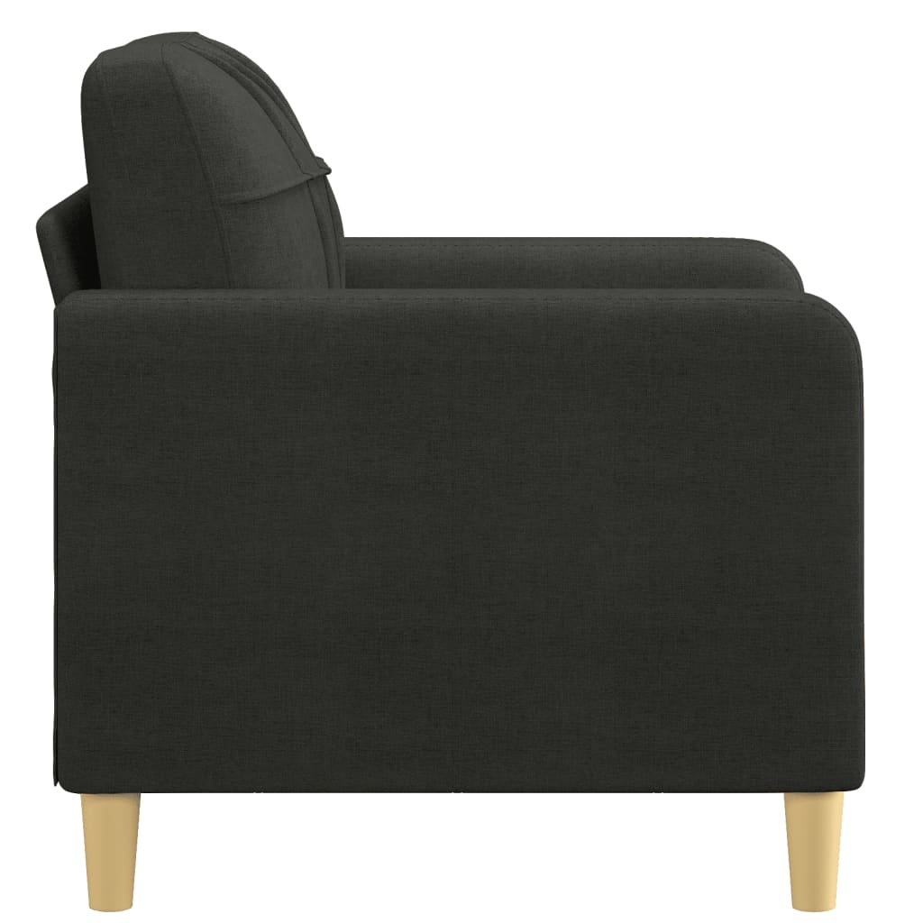 Fauteuil 60 cm stof zwart is nu te koop bij PeponiXL, paradijselijk wonen!