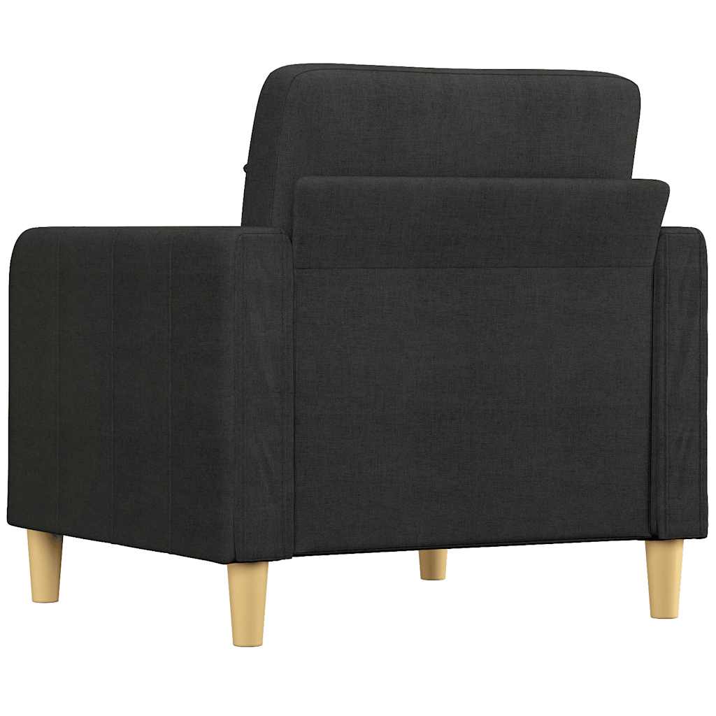 Fauteuil 60 cm stof zwart is nu te koop bij PeponiXL, paradijselijk wonen!