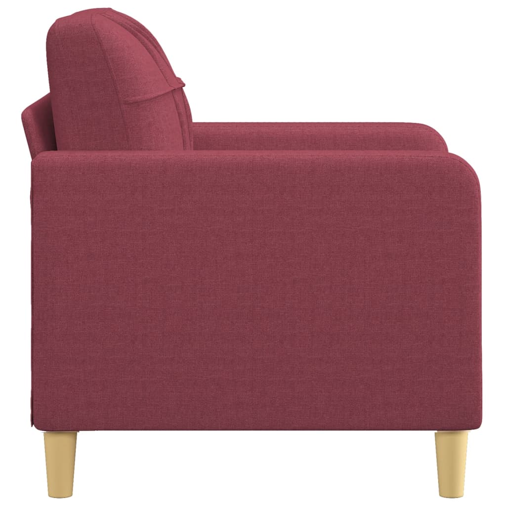 Fauteuil 60 cm stof wijnrood is nu te koop bij PeponiXL, paradijselijk wonen!