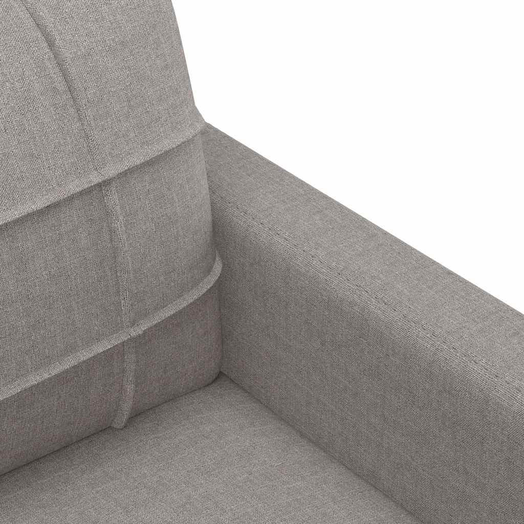 Tweezitsbank 140 cm stof taupe is nu te koop bij PeponiXL, paradijselijk wonen!