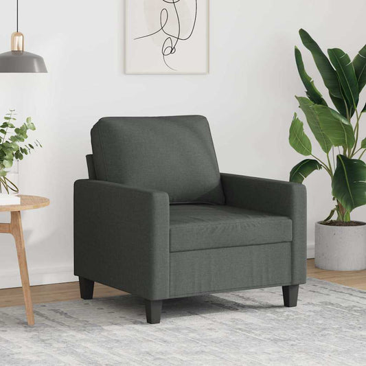 Fauteuil 60 cm stof donkergrijs is nu te koop bij PeponiXL, paradijselijk wonen!