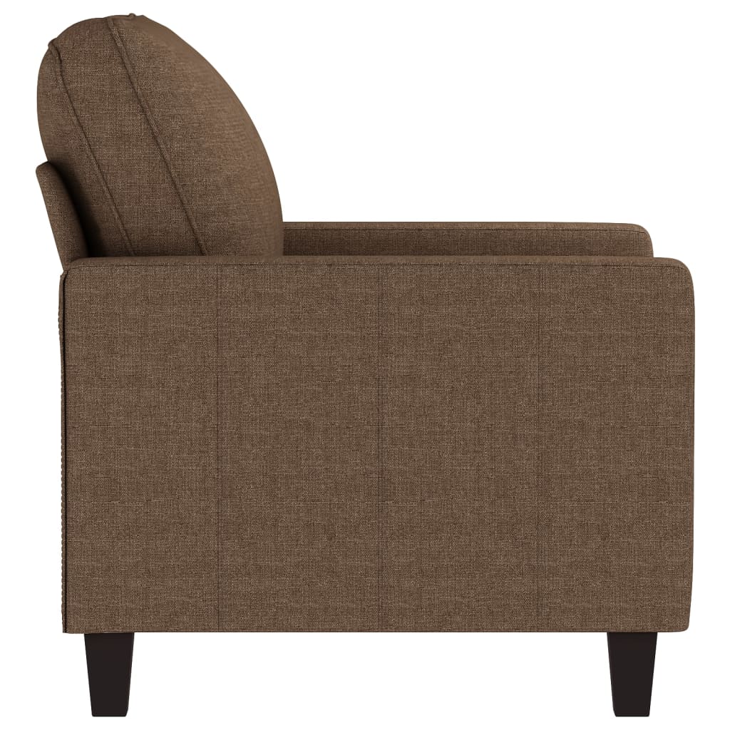Fauteuil 60 cm stof bruin is nu te koop bij PeponiXL, paradijselijk wonen!