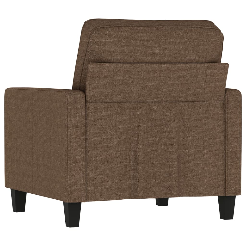 Fauteuil 60 cm stof bruin is nu te koop bij PeponiXL, paradijselijk wonen!