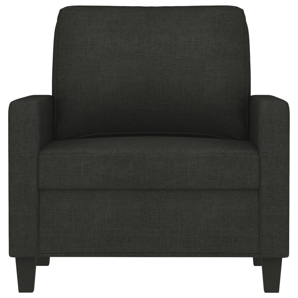 Fauteuil 60 cm stof zwart is nu te koop bij PeponiXL, paradijselijk wonen!