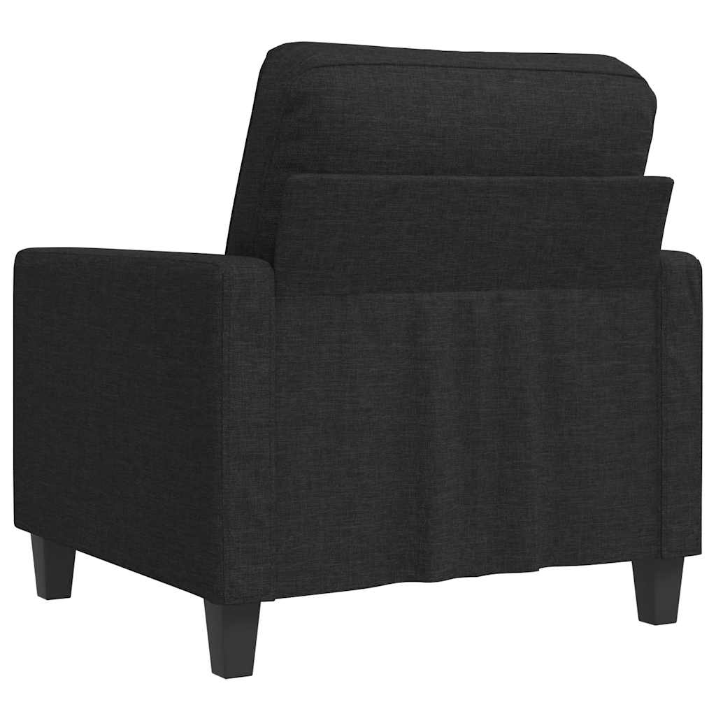 Fauteuil 60 cm stof zwart is nu te koop bij PeponiXL, paradijselijk wonen!