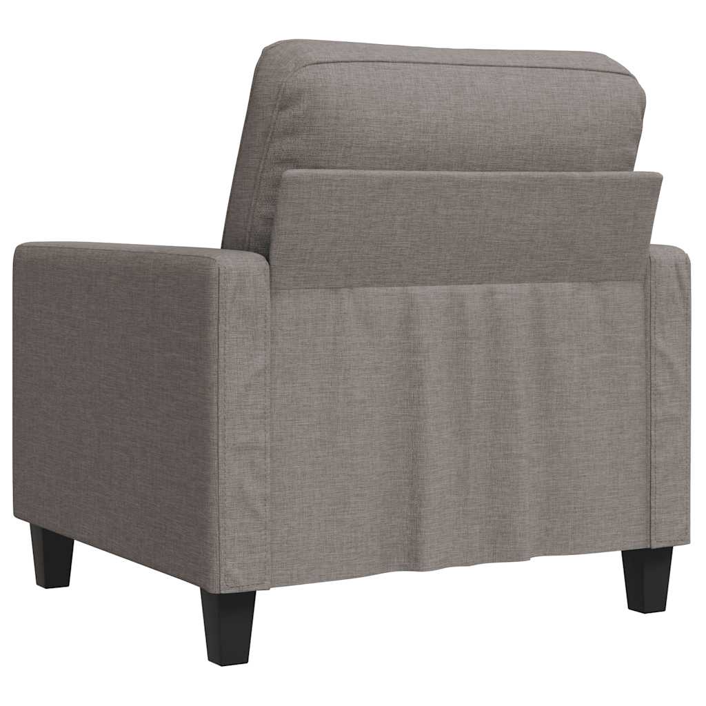 Fauteuil 60 cm stof taupe is nu te koop bij PeponiXL, paradijselijk wonen!