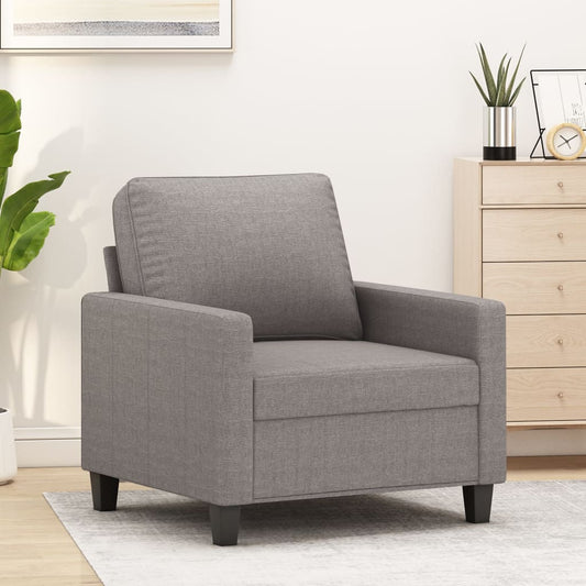 Fauteuil 60 cm stof taupe is nu te koop bij PeponiXL, paradijselijk wonen!