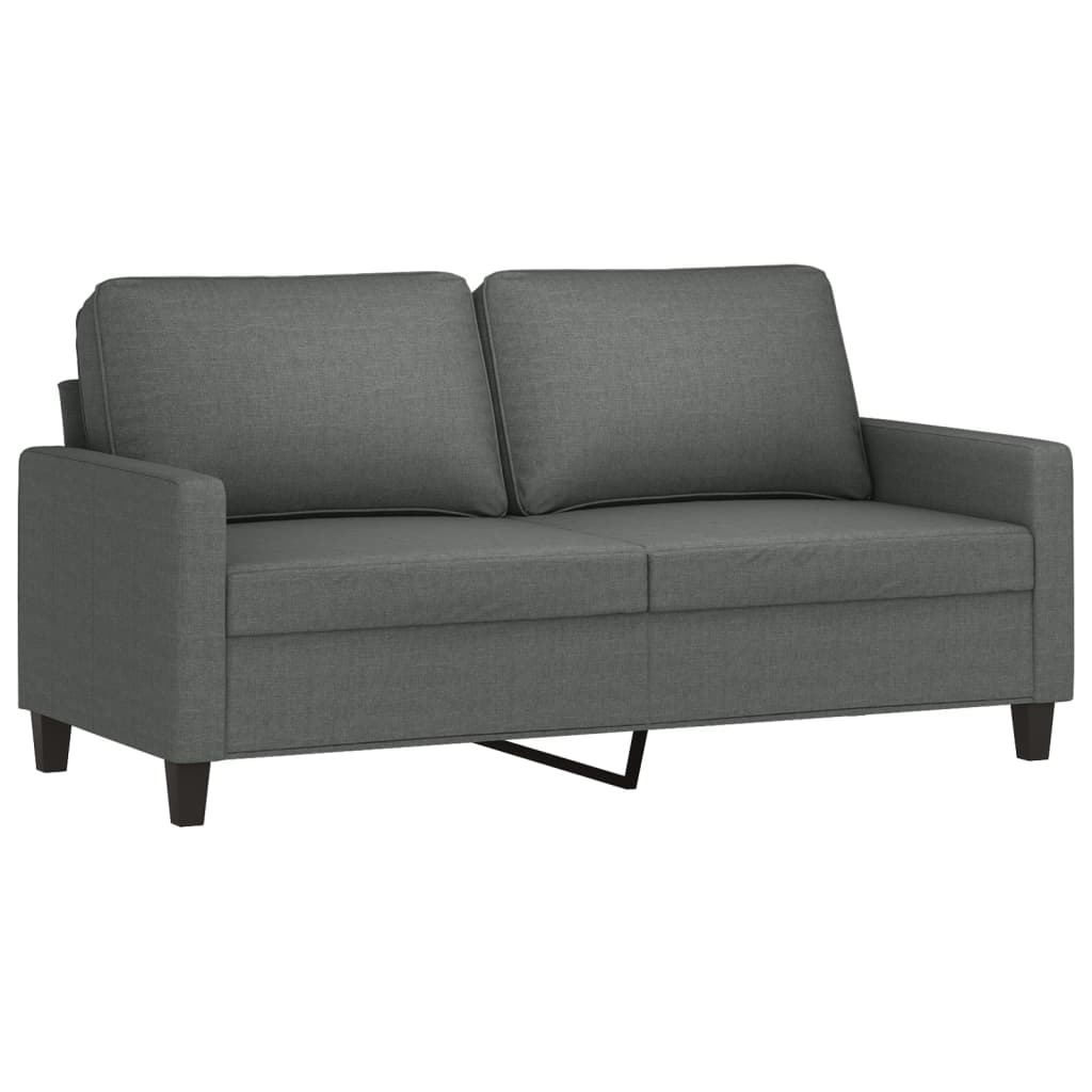Tweezitsbank 140 cm stof donkergrijs is nu te koop bij PeponiXL, paradijselijk wonen!
