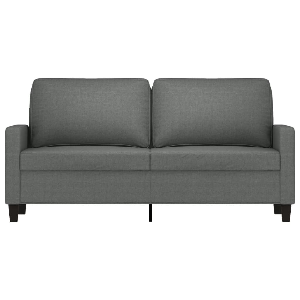 Tweezitsbank 140 cm stof donkergrijs is nu te koop bij PeponiXL, paradijselijk wonen!