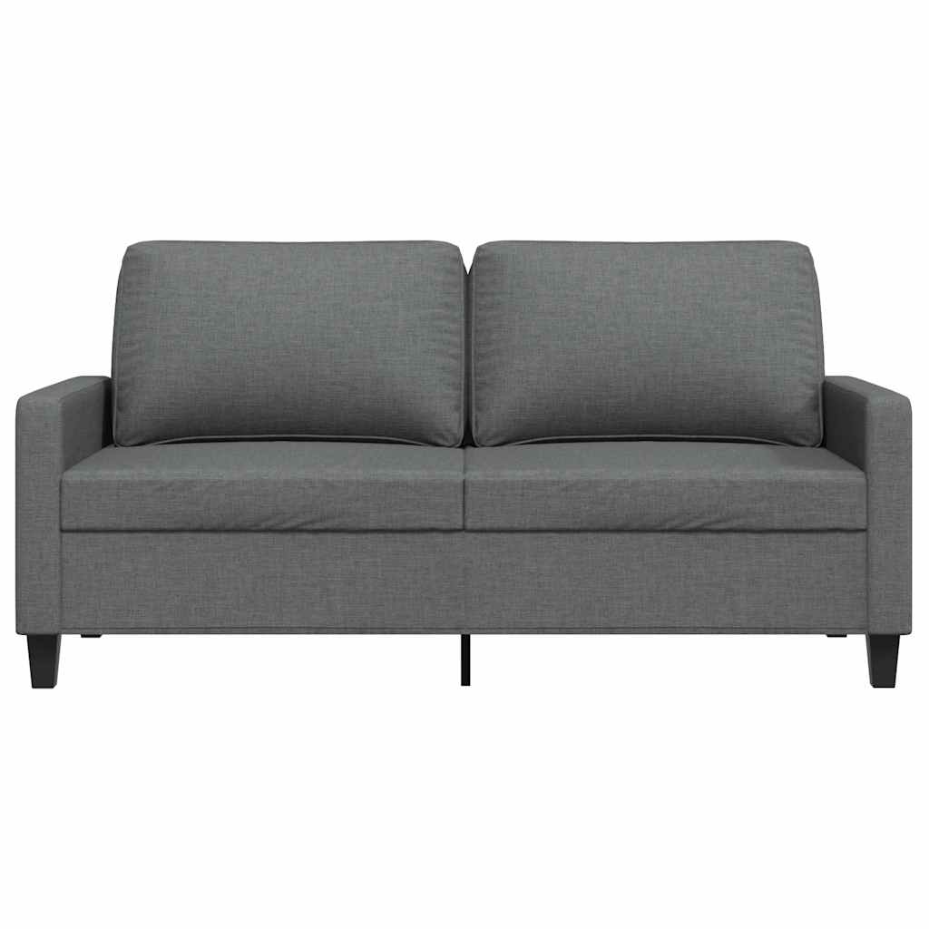 Tweezitsbank 140 cm stof donkergrijs is nu te koop bij PeponiXL, paradijselijk wonen!