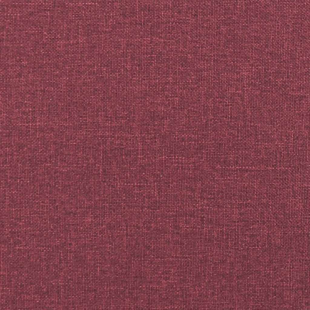 Driezitsbank 180 cm stof wijnrood is nu te koop bij PeponiXL, paradijselijk wonen!