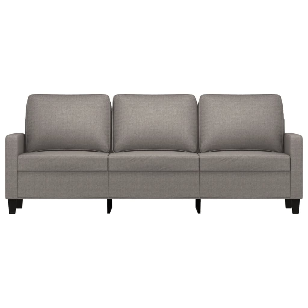 Driezitsbank 180 cm stof taupe is nu te koop bij PeponiXL, paradijselijk wonen!