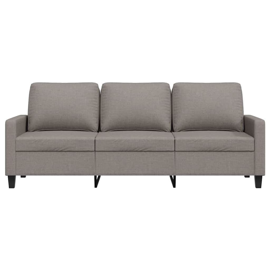 Driezitsbank 180 cm stof taupe is nu te koop bij PeponiXL, paradijselijk wonen!