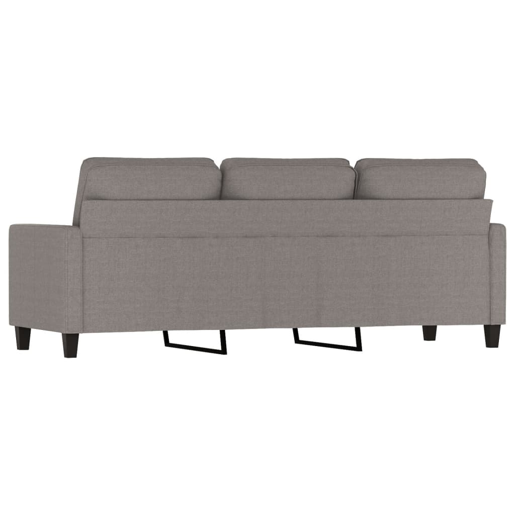 Driezitsbank 180 cm stof taupe is nu te koop bij PeponiXL, paradijselijk wonen!