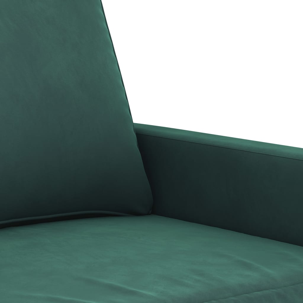 Fauteuil 60 cm fluweel donkergroen is nu te koop bij PeponiXL, paradijselijk wonen!