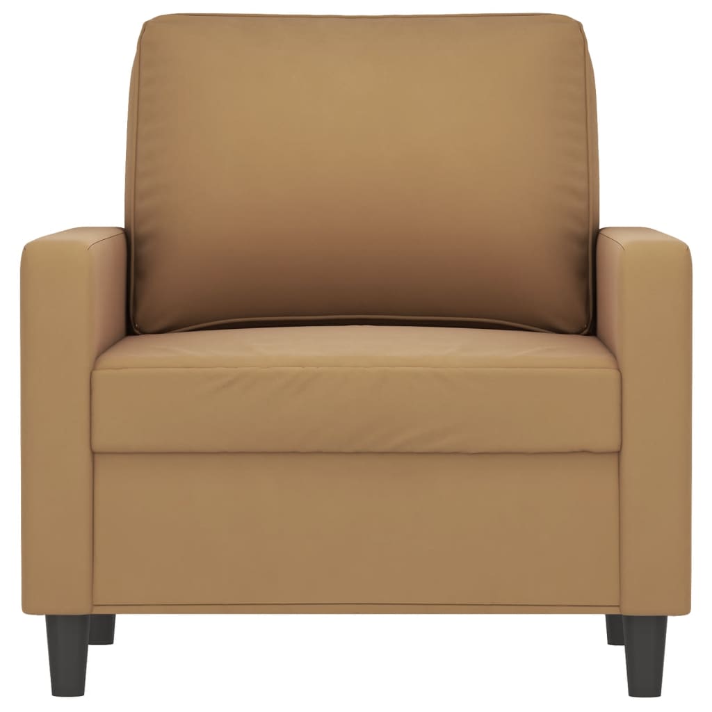 Fauteuil 60 cm fluweel bruin is nu te koop bij PeponiXL, paradijselijk wonen!