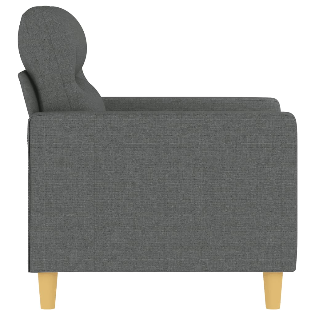 Fauteuil 60 cm stof donkergrijs is nu te koop bij PeponiXL, paradijselijk wonen!