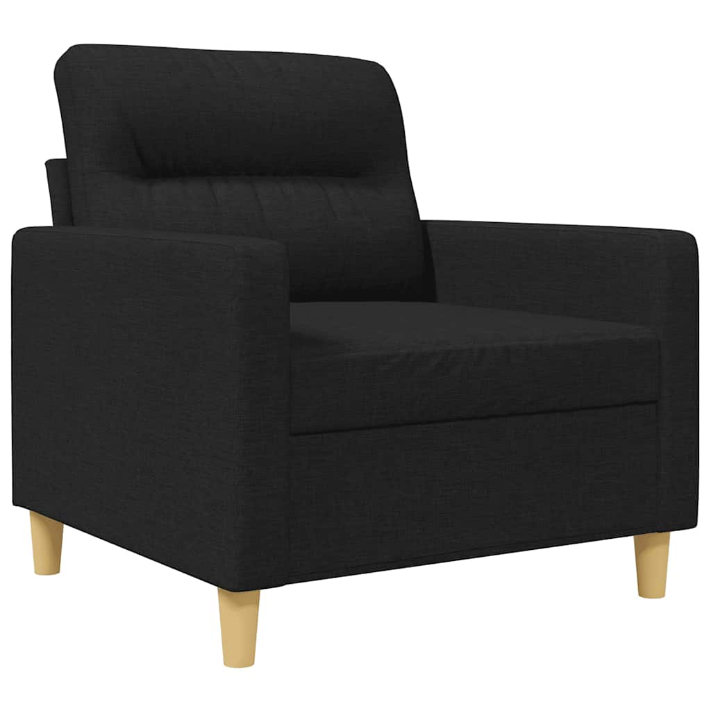 Fauteuil 60 cm stof zwart is nu te koop bij PeponiXL, paradijselijk wonen!