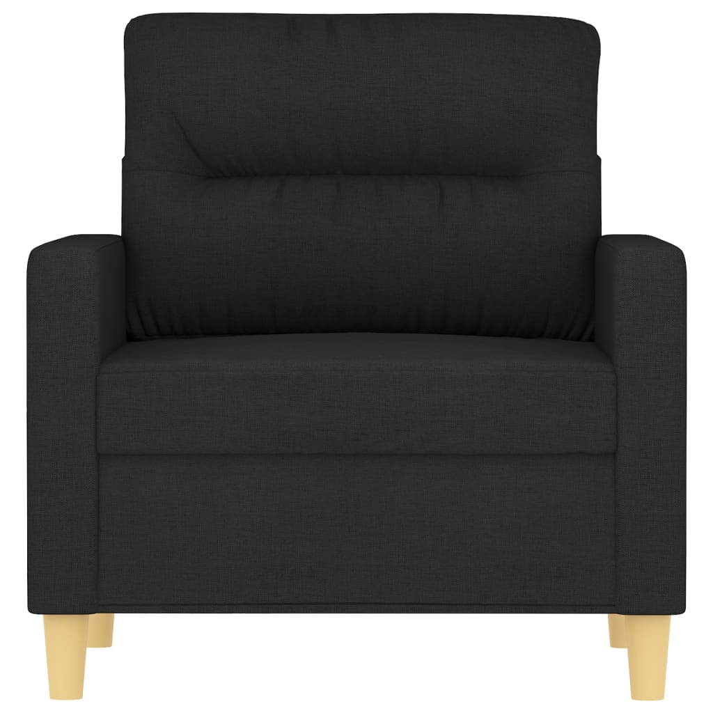 Fauteuil 60 cm stof zwart is nu te koop bij PeponiXL, paradijselijk wonen!