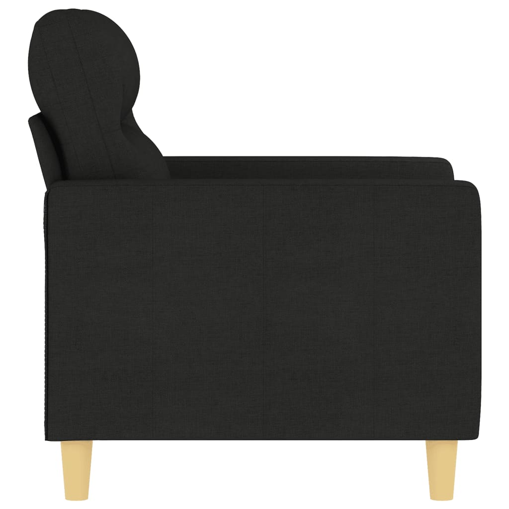 Fauteuil 60 cm stof zwart is nu te koop bij PeponiXL, paradijselijk wonen!