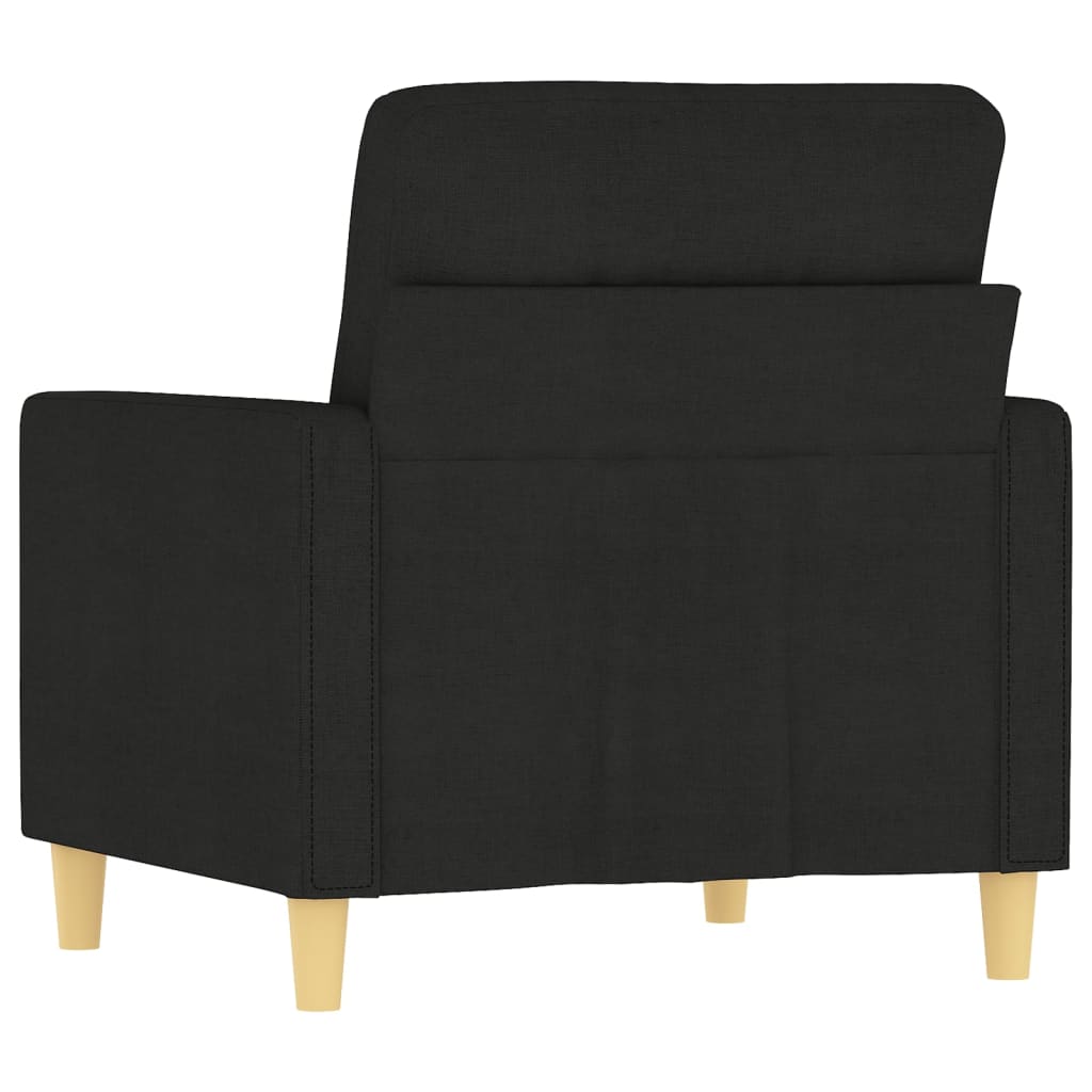 Fauteuil 60 cm stof zwart is nu te koop bij PeponiXL, paradijselijk wonen!