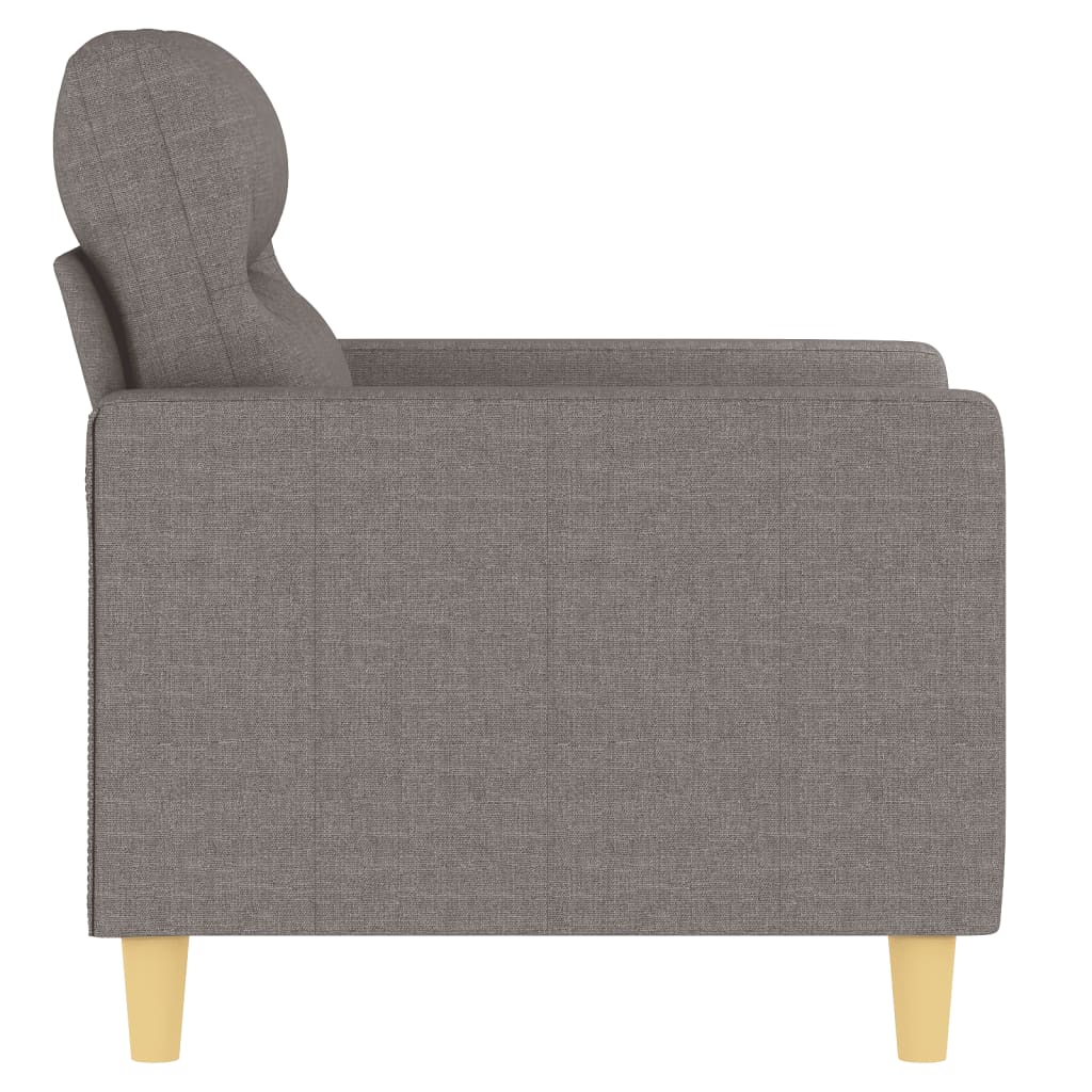 Fauteuil 60 cm stof taupe is nu te koop bij PeponiXL, paradijselijk wonen!