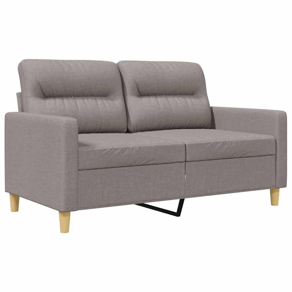Tweezitsbank 120 cm stof taupe is nu te koop bij PeponiXL, paradijselijk wonen!