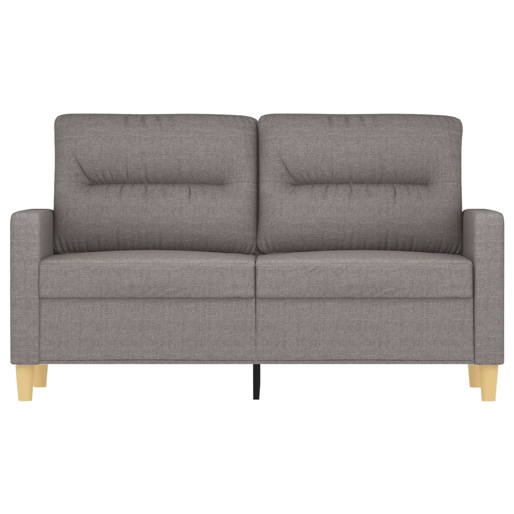 Tweezitsbank 120 cm stof taupe is nu te koop bij PeponiXL, paradijselijk wonen!