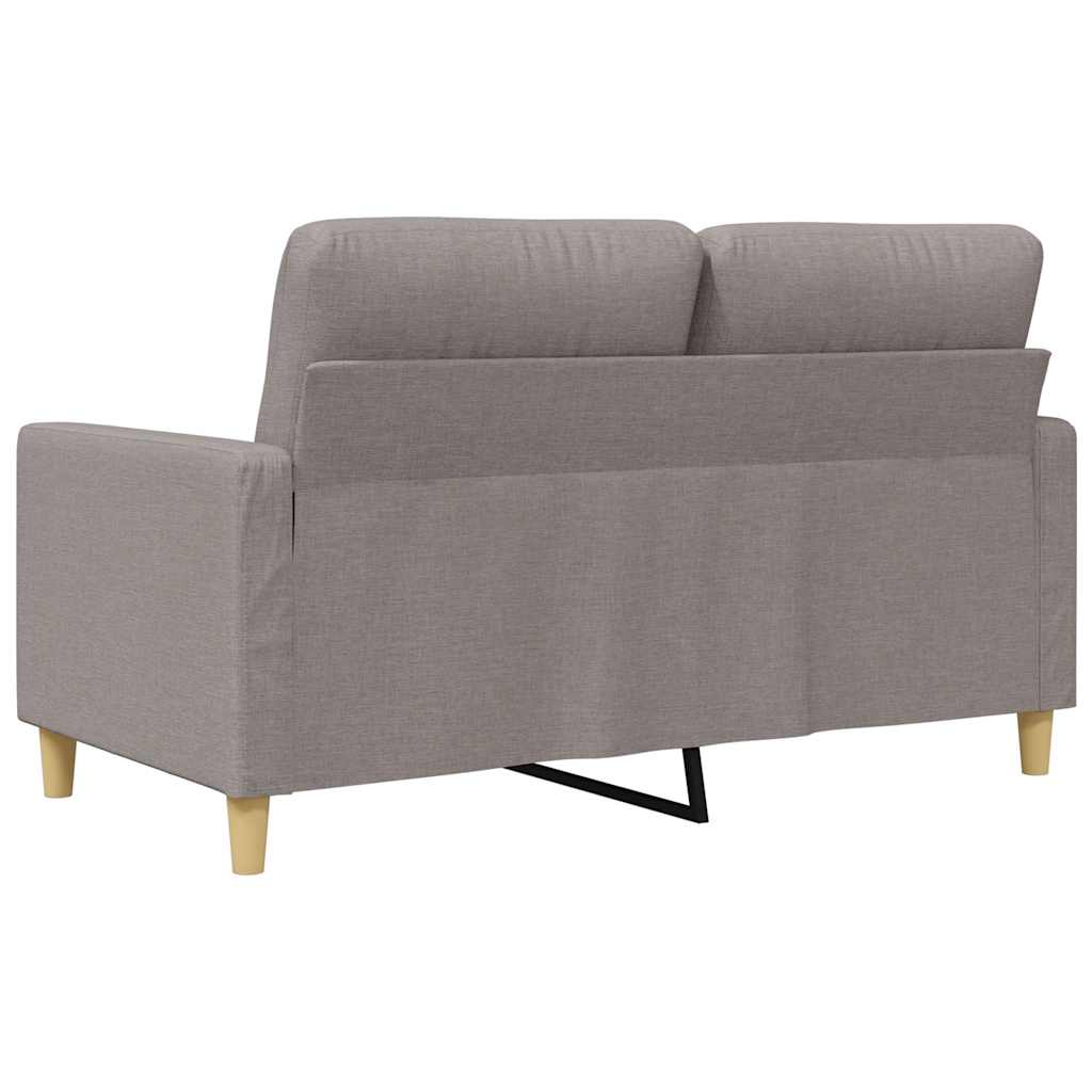 Tweezitsbank 120 cm stof taupe is nu te koop bij PeponiXL, paradijselijk wonen!