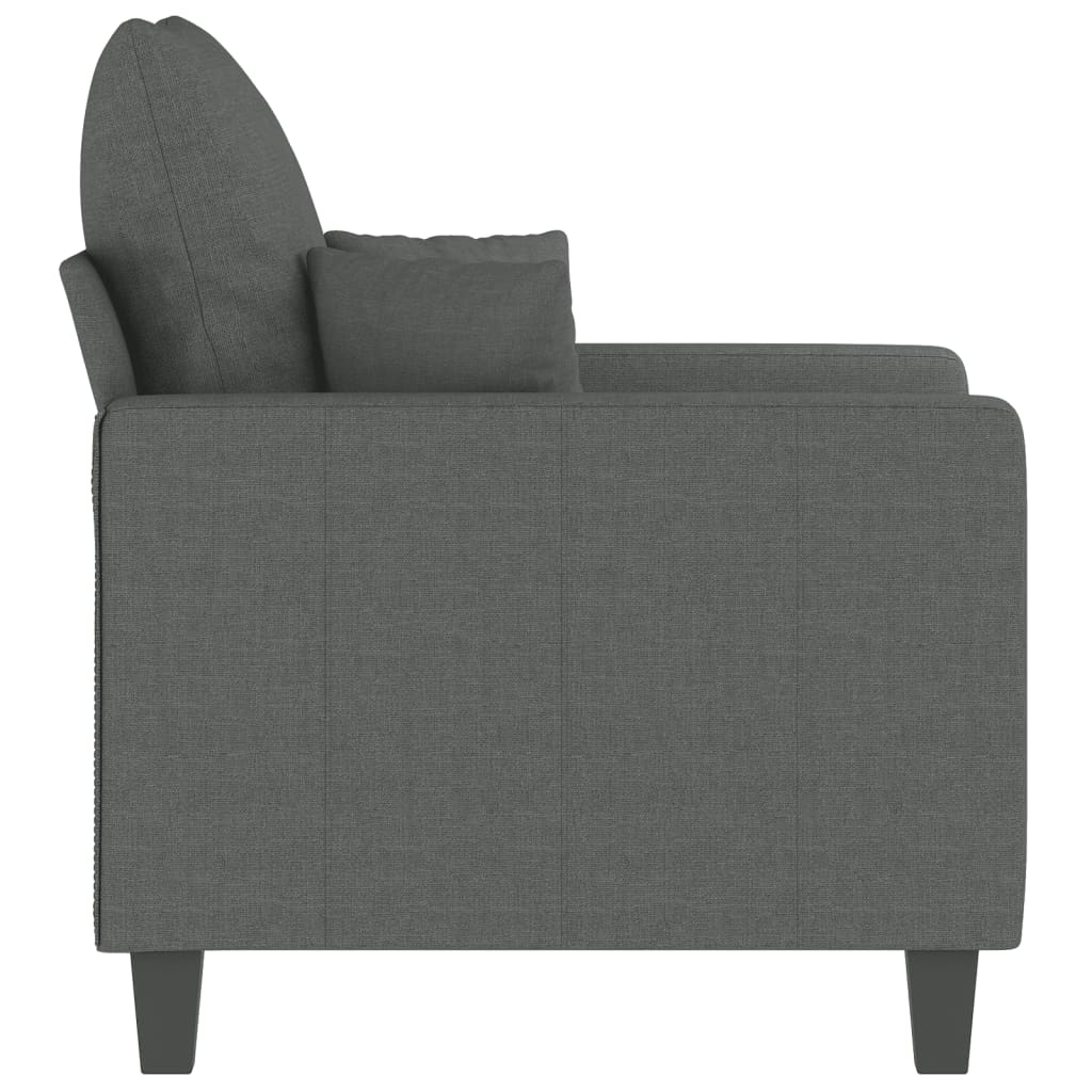 Fauteuil 60 cm stof donkergrijs is nu te koop bij PeponiXL, paradijselijk wonen!