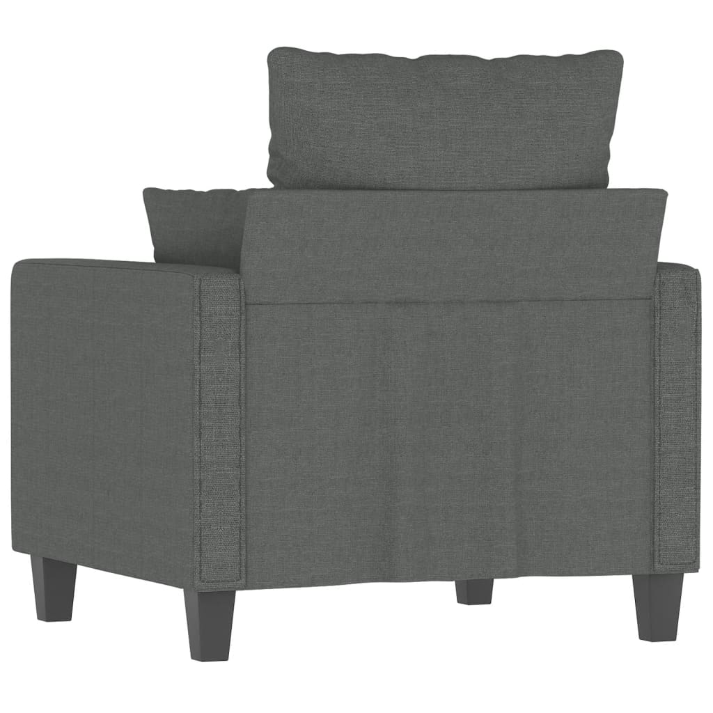 Fauteuil 60 cm stof donkergrijs is nu te koop bij PeponiXL, paradijselijk wonen!