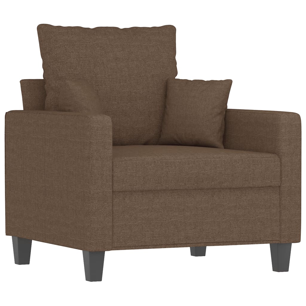 Fauteuil 60 cm stof bruin is nu te koop bij PeponiXL, paradijselijk wonen!