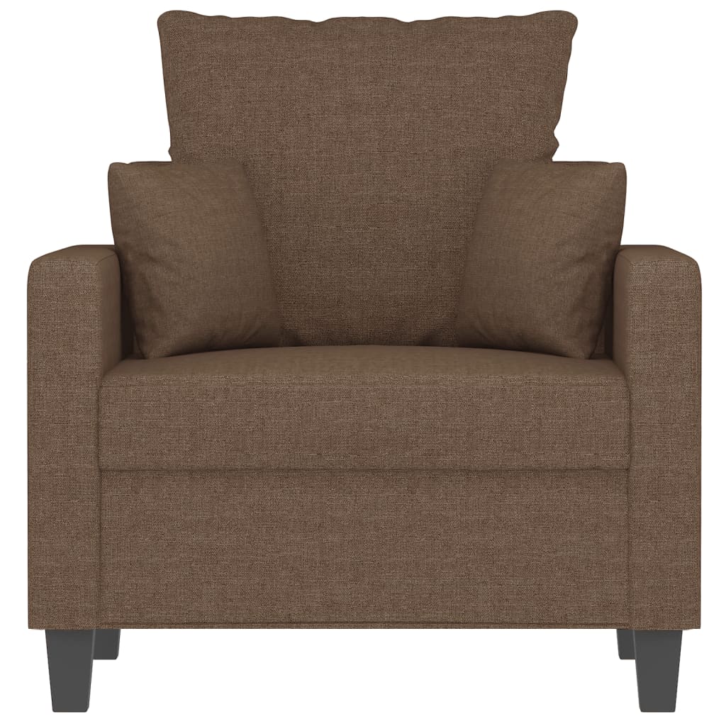 Fauteuil 60 cm stof bruin is nu te koop bij PeponiXL, paradijselijk wonen!