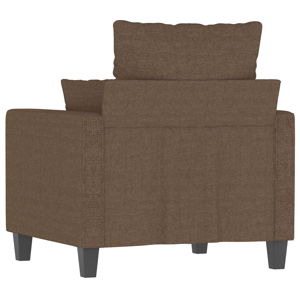 Fauteuil 60 cm stof bruin is nu te koop bij PeponiXL, paradijselijk wonen!